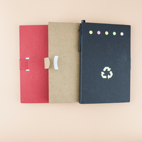 Bloc-notes personnalisé GemFully avec logo, fournitures de correction d'écriture, bloc-notes adhésif détachable pour enfants