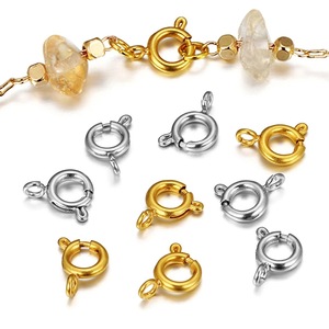 316 Thép Không Gỉ <span class=keywords><strong>Clasp</strong></span> Mùa Xuân Vòng Móc Móc Móc Tự Làm Đồ Trang Sức Làm Vòng Cổ Nối Vòng Đeo Tay Đồ Trang Sức Móc - Product Image 2