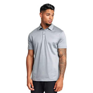 ผ้าฝ้ายเมอร์เซอไรซ์พิมพ์โลโก้ตามสั่งสำหรับเสื้อเชิ้ตคุณภาพสูงขายส่งสำหรับผู้ชาย - Product Image 5