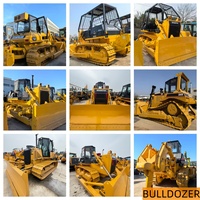 Bulldozer Usado Shantui SD32 con Motor Cummins, Fabricado en Shandong, China, para Minería, Conservación de Aguas, Construcción de Carreteras y Movimiento de Tierras