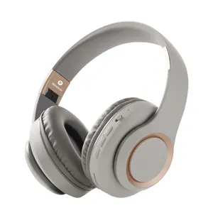 Wholesale New 3.5mm Audio on ear earphone Wireless bluetooth Headphone