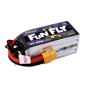 Batería LiPo Gens Ace Funfly 1550mAh 100C 4S 14.8V XT60 para Dron de Carreras FPV - Product Image 2