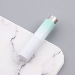 Custom Printed Logo Empty 8Ml Luxury Travel Refillable Aluminum Glass Twist Gradient Color Portable Pump Sprayer <b>Perfume</b> - Product Image 3