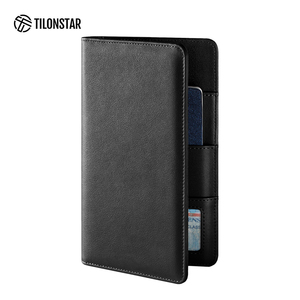 TILONSTAR TPW100P personnalisation de taille personnalisée porte-passeport en cuir véritable portefeuille blocage RFID étui de couverture de passeport - Product Image 3