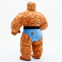 Costume de mascotte gonflable d'anime personnalisé costume de personnages de dessins animés avec des caractéristiques d'homme musclé pour la marche ou les événements