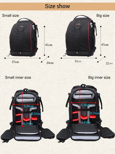 Túi Đựng Máy Ảnh Phong Cách Châu Âu Và Mỹ Chuyên Nghiệp Cỡ Trung Bình Bằng Nylon Chống Nước Kiểu Cổ Điển Ba Lô Máy Ảnh Tùy Chỉnh Đa Chức Năng - Product Image 5