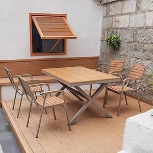 Utdoor-mesas <span class=keywords><strong>y</strong></span> <span class=keywords><strong>sillas</strong></span> de ocio para exteriores, <span class=keywords><strong>mesa</strong></span> de centro para jardín, patio <span class=keywords><strong>y</strong></span> Villa minimalista, juego de mesas <span class=keywords><strong>y</strong></span> <span class=keywords><strong>sillas</strong></span> - Product Image 3
