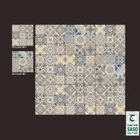 600x600 jet d'encre émaillé antique mauresque carreaux de céramique poli Design rustique salle de bain décoration murale sol mat carreaux décoratifs