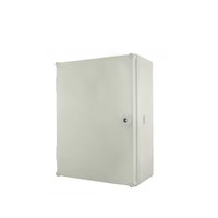 Boîte de jonction étanche avec serrure, indice de protection IP66, utilisation en extérieur, 500x400x195mm, plastique ABS ignifuge, couvercle transparent scellé