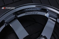 Velg Maining Forged 5x100 5x112 5x114.3 5x120 Te37 SL Black Chrome Saga S Plus