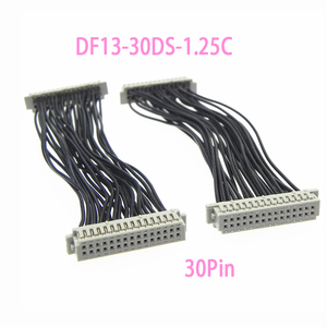 Câble personnalisé DF13-30DS-1.25C, pas de 1,25 mm, 30 broches, faisceau de câbles LVDS pour écran LCD, caméra de vision industrielle, câblage interne de robot - Product Image 1