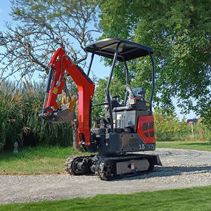 FRETE GRÁTIS: Mini Escavadeira EPA para Uso Agrícola, Escavadeira Mini de Esteira de 1.2t com Motor de Alta Potência e Peças para Escavadeira - Product Image 1