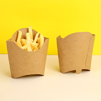 Boîtes d'emballage de fast-food avec impression personnalisée pour snacks frites collations de poulet emballage à emporter conception de poulet frit coréen