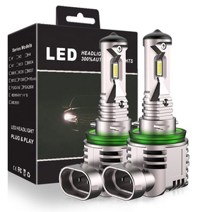 Faros delanteros halógenos y de xenón de alta potencia 12V A50 CSP Chip <span class=keywords><strong>H11</strong></span> H7 9006 H13 H4 bombilla de faro LED 6000K faros LED para coche - Product Image 1