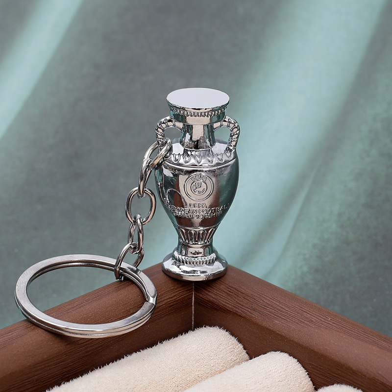Euro cup medium keychain