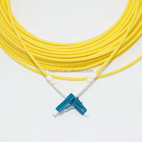 Cordon de raccordement à fibre optique personnalisé FTTX FTTH FTTR Simplex Jumper G652d Lc à Lc 2mm 3mm Pvc/LSZH