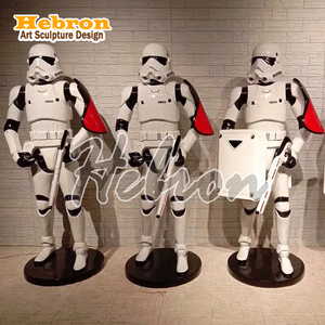 Esculturas de Fibra de Vidrio de Personajes de Películas Famosas, Armadura de Stormtrooper de Tamaño Real, Bláster <span class=keywords><strong>E</strong></span>-<span class=keywords><strong>11</strong></span> Hecho a Mano, Halloween, Año Nuevo - Product Image 1