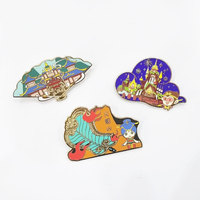 Badges Métalliques Personnalisés Élégants avec Fermoir Papillon pour Cadeaux de Festival et Décoration de Marque