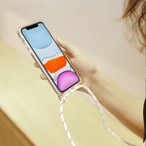เคสโทรศัพท์แบบใส TPU นิ่มมีสายเส้นทแยงมุมสำหรับ <span class=keywords><strong>iPhone</strong></span> <span class=keywords><strong>11</strong></span>, 12, 13, 14, 15, 16 <span class=keywords><strong>Pro</strong></span> - Product Image 5