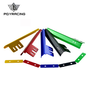 Soporte para matrícula de aleación de aluminio Poyracing, abrazadera de 205 mm para vehículos modificados, uso general - Product Image 1