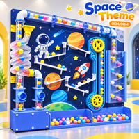 Mur de balles interactif, équipement de terrain de jeu, système de jeu sensoriel et d'apprentissage STEM, OEM ODM, centre de jeux intérieur personnalisé pour enfants