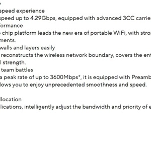U60 MU5250 5G เราเตอร์ WiFi พกพา WiFi7 5G-A โปรเราเตอร์แบบพกพา - Product Image 6