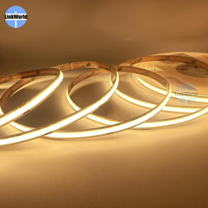 12V 24V Cob Led Strip Fabrikant Flexibele Warm Natuurlijk Wit Groothandel Dotless Hoge Kwaliteit In-Voorraad Cob Led Strip Licht - Product Image 1