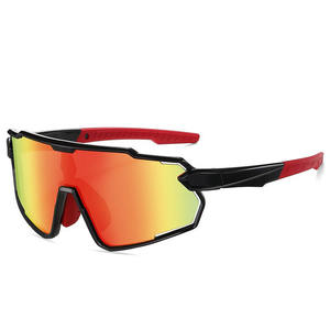 नए बच्चों के आउटडोर साइकिलिंग धूप का चश्मा, बड़े फ्रेम स्पोर्ट्स गॉगल, यूव सुरक्षा, लोगो कस्टम, 1 पीसी मिनट। - Product Image 3