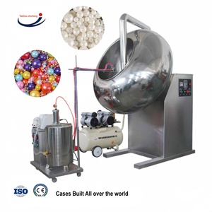 Nouvelle machine de polissage et de revêtement de dragées et de <span class=keywords><strong>chewing</strong></span>-gums de la marque JINCHENG, en acier inoxydable 304, à faible bruit - Product Image 2