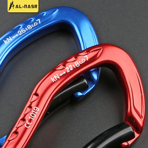 Aluminum Alloy Carabiner 101x57.5mm Type D For Rock Climbing And Ice Climbing Equipment - Product Image 4