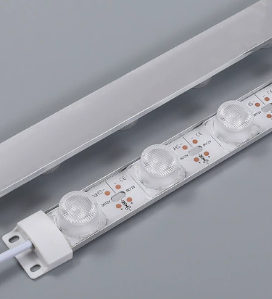 Bande LED rigide à éclairage latéral en aluminium IP68 couleur personnalisée, largeur 26 mm, télécommande, paiement T/T, échantillon en 3 jours pour exposition - Product Image 2