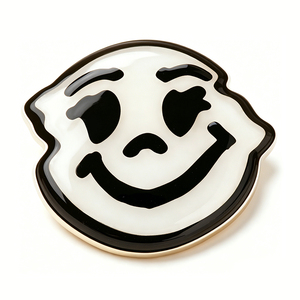 Broches Personalizados para Casais de Dia dos Namorados com Moldura Dourada e Resina Brilhante – Presente de Amor Combinando para Namorado e Namorada - Product Image 6