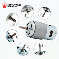 HongYang RS785 RS787 DC Motors 12V 24V Stable Performance Long Life High Torque Speed Micro Motor Electric String Trimmer Fan