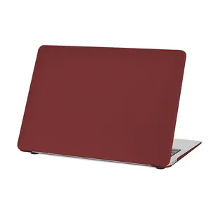 Factory Wholesale Perfect Fit Transparent Matte Laptop Protective Cover Case For Macbook