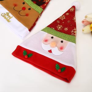 ของขวัญคริสต์มาส หมวกน่ารักสำหรับเทศกาลคริสต์มาส ของประดับตกแต่งคริสต์มาส หมวกคริสต์มาสตุ๊กตาขนนุ่มรูปกวางเรนเดียร์และมนุษย์หิมะ - Product Image 6