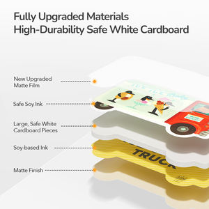 MIDEER Il Mio <span class=keywords><strong>Primo</strong></span> <span class=keywords><strong>Puzzle</strong></span> Artistico 2+ per Bambini, Gioco Educativo con Pezzi Grandi in Materiale Sicuro, Regalo per Bambini - Product Image 5