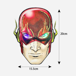 뜨거운 판매 영웅 이미지 스팽글 자수 패치 Led 배터리 조명 의류 디지털 인쇄 패브릭 패치에 수 놓은 - Product Image 3