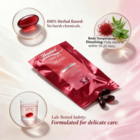 Capsule de sang de virginité artificielle à base de plantes pour l'hygiène féminine, resserrement vaginal, marque privée, pour la première nuit des femmes