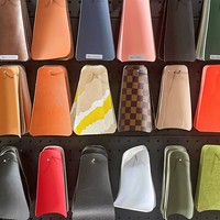 Échantillon gratuit Lot de tissu en cuir artificiel en PVC pour sac de canapé de siège de voiture, feuilles de matériau en cuir synthétique PU pour la décoration de chaussures