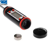 Termometer Daging Digital Bacaan Instan SW untuk Air, Minyak, Makanan, BBQ, Termometer Elektronik Rumah Tangga