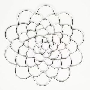 Handmade Metal Flower Frog, Custom Engraved Name & Message for Home Decor Gardening - Product Image 2