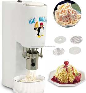 Machine à glace commerciale multi-formes pour spaghetti italiens et glaces en spirale - Product Image 2