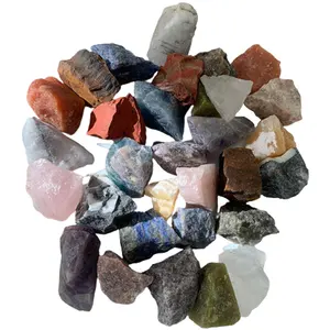 Piedras naturales de Reiki para chakras, piedras naturales de piedra rugosa, Mineral Irregular, piedras curativas