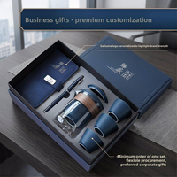 Ensemble cadeau de carnet en cuir PU avec logo personnalisé et stylo, cadeau promotionnel d'entreprise