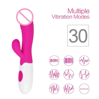 Vibromasseur Aiersha Lapin Pénétrant le Moins Cher à Piles pour Femme, Jouet Sexuel Dildos