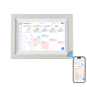 Prix d'usine, planificateur mural numérique 10,1 pouces IPS 1280*800, calendrier numérique avec synchronisation Google, Outlook, <span class=keywords><strong>Yahoo</strong></span>, Cozi - Product Image 1
