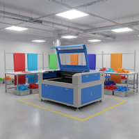 Nouvelle machine d'impression laser numérique automatique au CO2 pour papier/MDF/plastique/caoutchouc/acrylique/contreplaqué/cuir/verre
