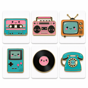 Imán <span class=keywords><strong>de</strong></span> nevera retro Y2K <span class=keywords><strong>de</strong></span> esmalte duro con diseños <span class=keywords><strong>de</strong></span> casete, boombox, TV, Game Boy <span class=keywords><strong>y</strong></span> disco <span class=keywords><strong>de</strong></span> vinilo, estilo nostalgia <span class=keywords><strong>de</strong></span> <span class=keywords><strong>los</strong></span> años <span class=keywords><strong>80</strong></span> <span class=keywords><strong>y</strong></span> <span class=keywords><strong>90</strong></span> - Product Image 6