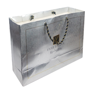 Édition Spéciale – Sac en papier blanc de luxe 300 g/m² avec couleur et logo personnalisés pour les promotions en supermarché et l'activation de marque - Product Image 2