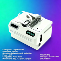 Machine à billets automatique à faible consommation d'énergie et faible bruit, consommation électrique de 45 W, tension réglable pour les pharmacies, les cosmétiques, la vente au détail